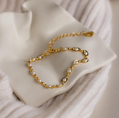 Eternity Pearl Bracelet