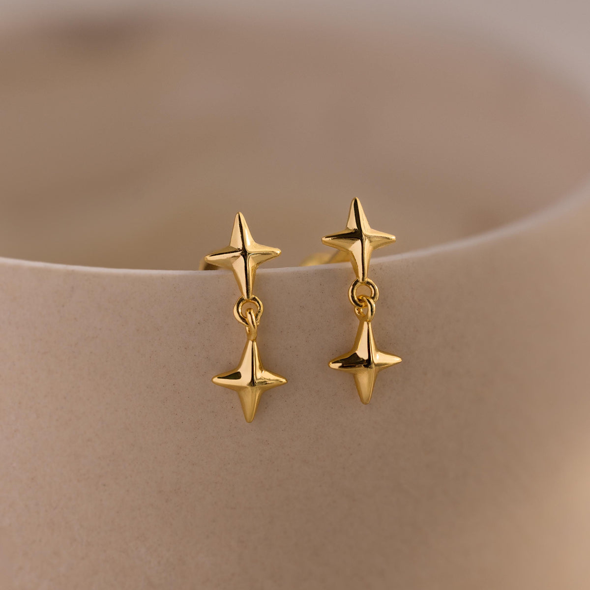 Star Drop Flatback Studs