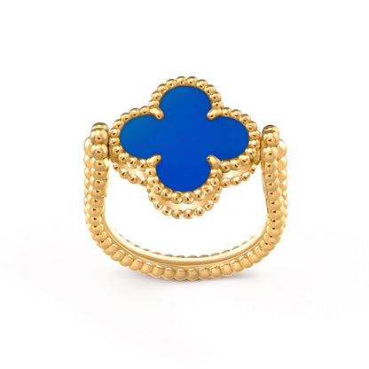 [Cadisa]CLOVER RIVERSIBLE RING GOLD COLLECTION