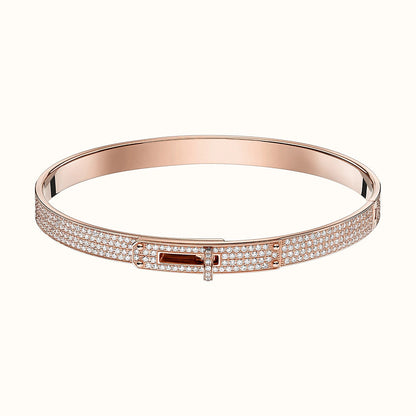 [Cadisa]KELLY BRACELET DIAMOND PAVED