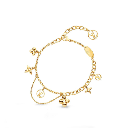 [Cadisa]BLOOMING PINK GOLD MOP BRACELET