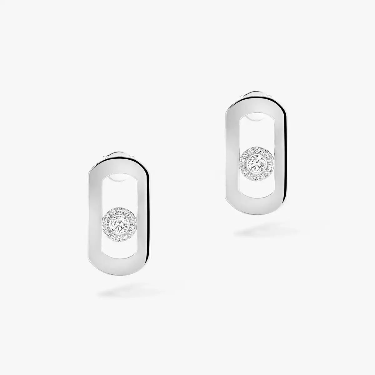 [Cadisa]So Move Diamond Earrings in Yellow Gold