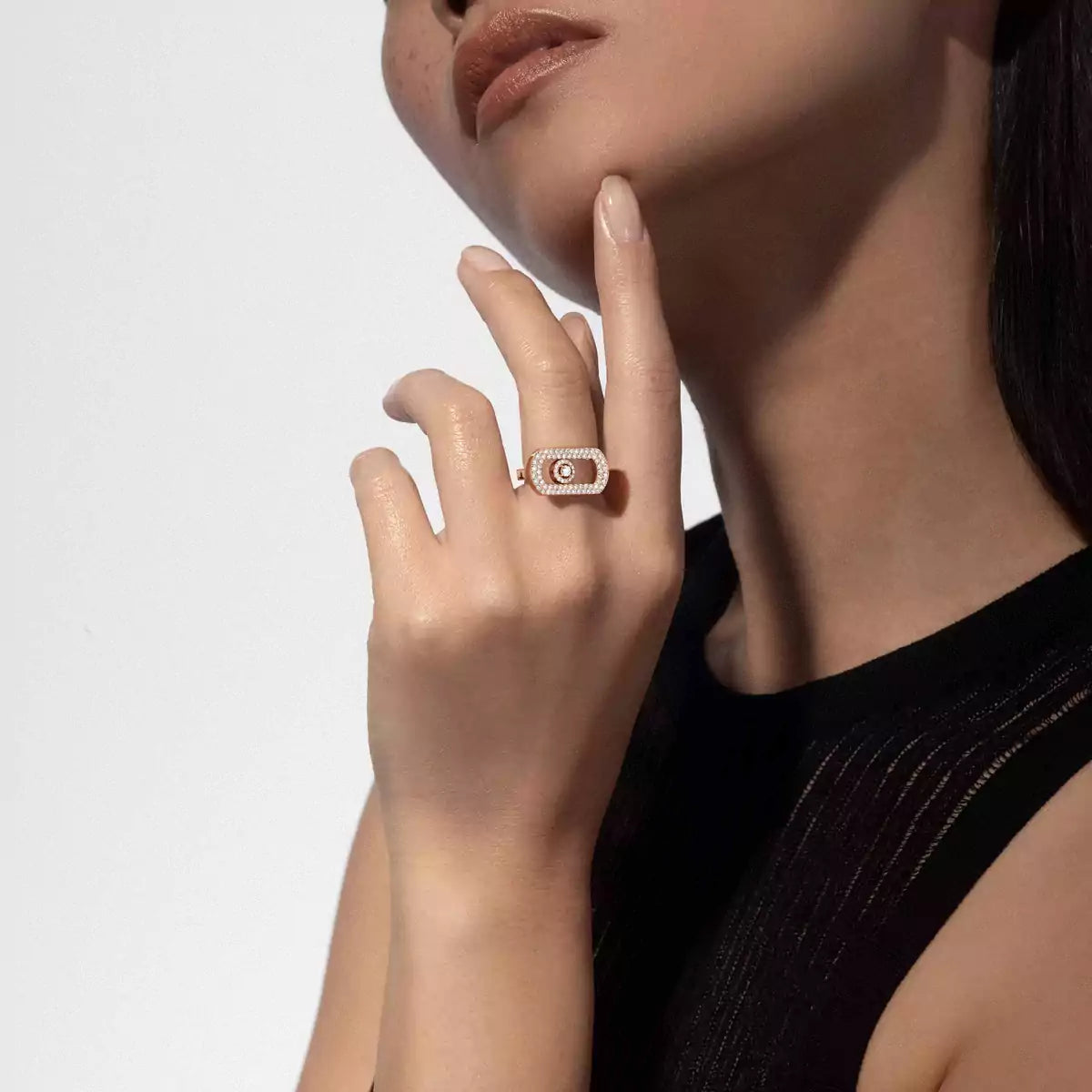 [Cadisa]So Move Pave_-Set Diamond Ring