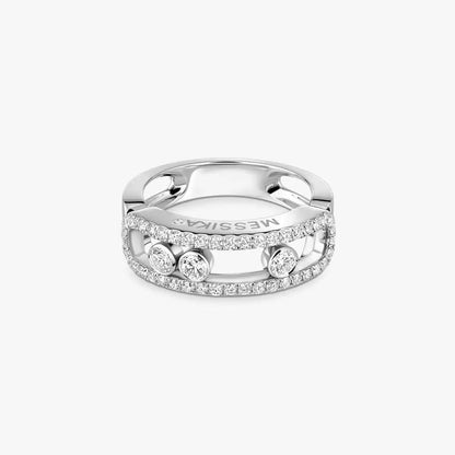 [Cadisa] Move Gold Diamond Pave_ Ring