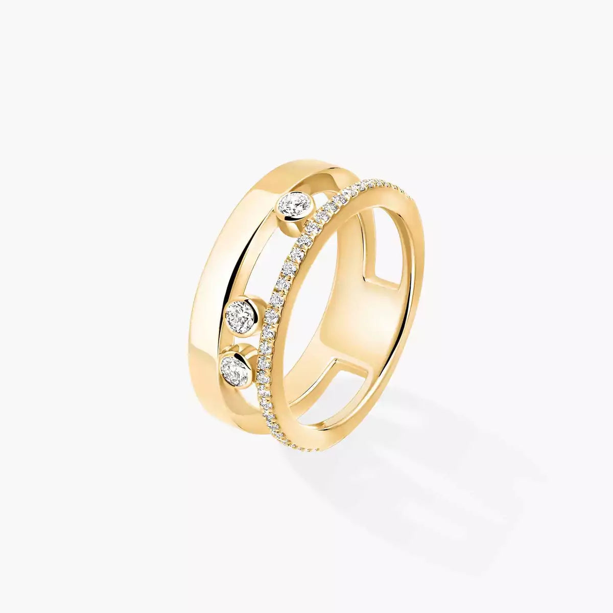 [Cadisa]Move Romane Diamond Ring