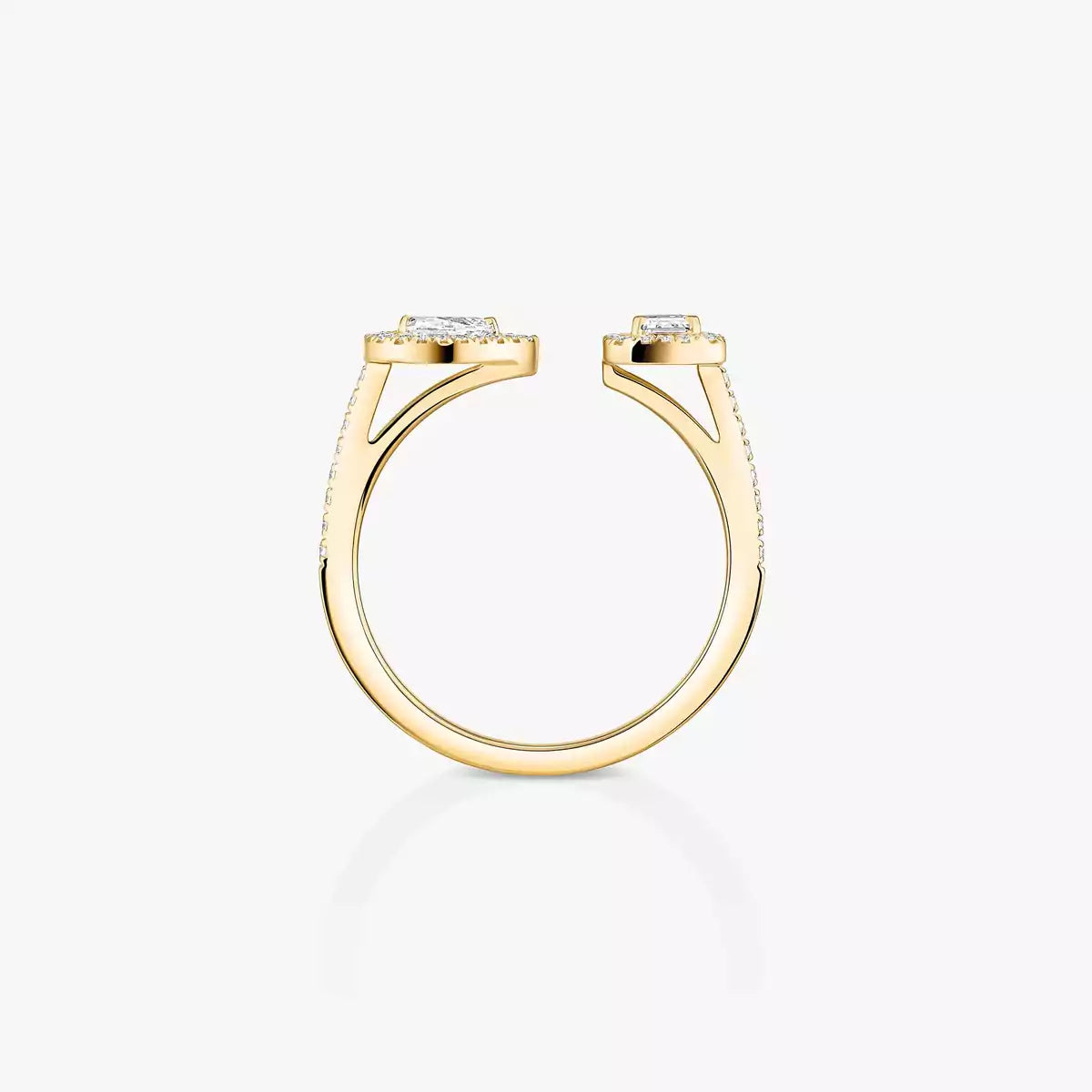 [Cadisa]My Twin Toi Gold Diamond Ring