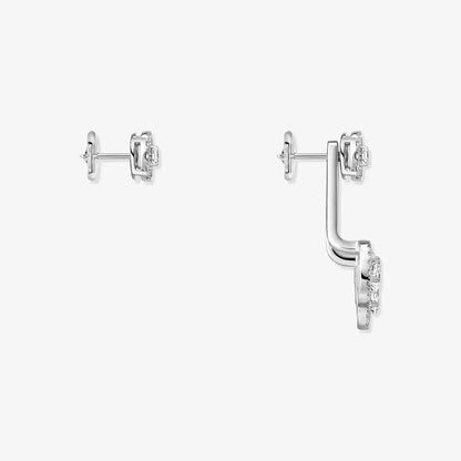 [Cadisa] My Twin Trio  Diamond Earrings