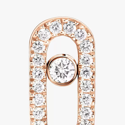 [Cadisa]Move Uno Diamond Earrings