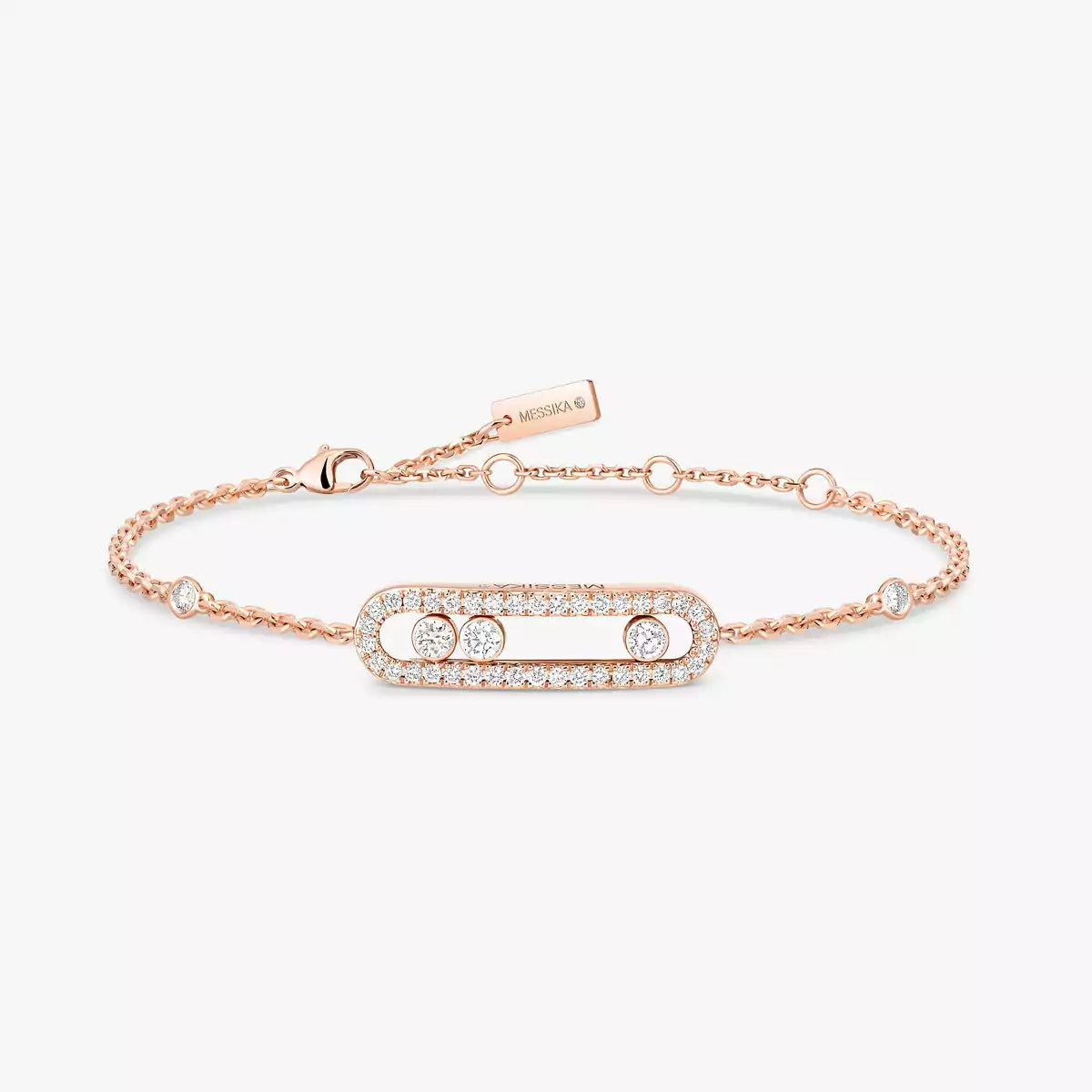 [Cadisa]Pavé Baby Move Diamond Bracelet