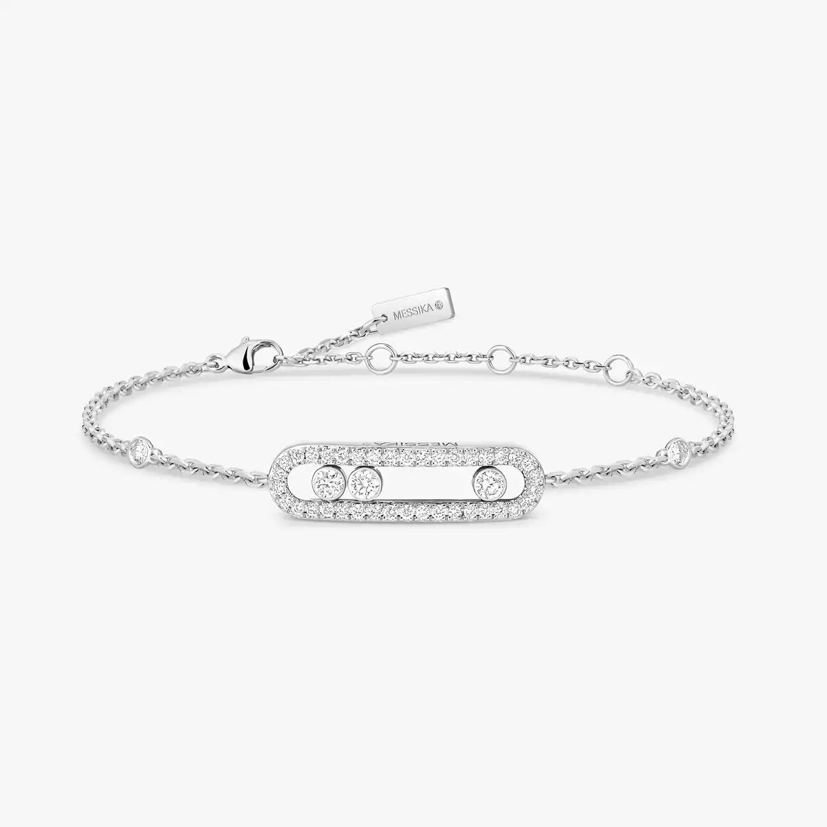 [Cadisa]Pavé Baby Move Diamond Bracelet