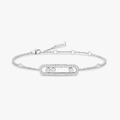 [Cadisa]Pavé Baby Move Diamond Bracelet