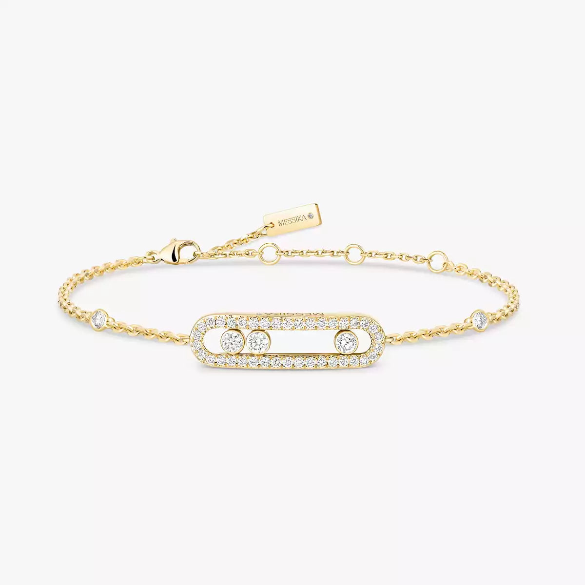 [Cadisa]Pavé Baby Move Diamond Bracelet