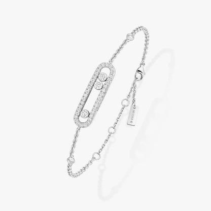 [Cadisa]Pavé Baby Move Diamond Bracelet