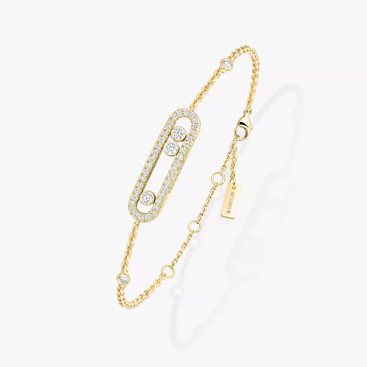 [Cadisa]Pavé Baby Move Diamond Bracelet