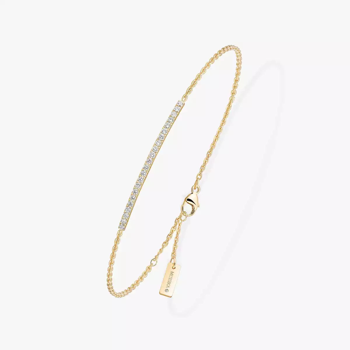 [Cadisa]Diamond Thin Bangle 0.15ct My Twin Toi & Moi