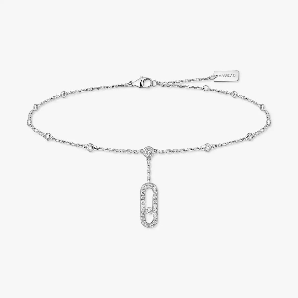 [Cadisa] Move Uno pavé ankle bracelet