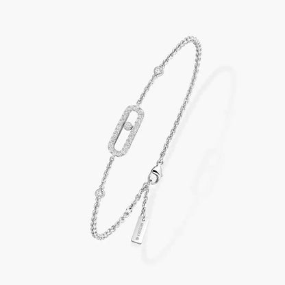 [Cadisa]Move Uno Diamond Bracelet