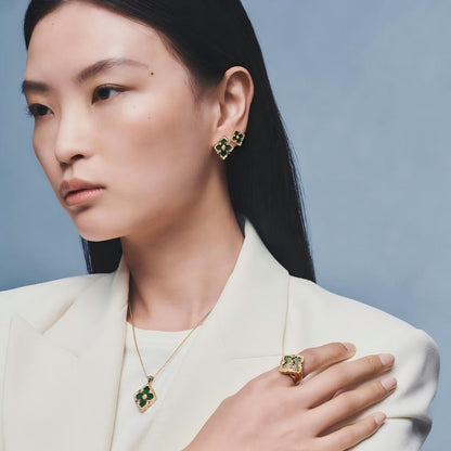 [Cadisa JEWELRY] OPERA TULLE ENAMEL NECKLACE