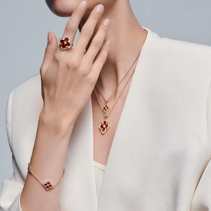 [Cadisa JEWELRY] OPERA TULLE ENAMEL NECKLACE