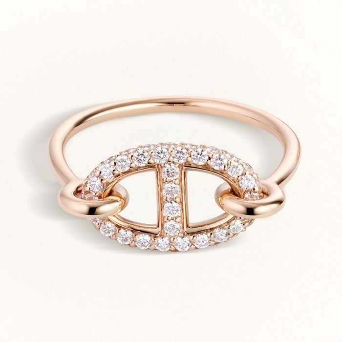 [Cadisa]RONDE SMALL DIAMOND RING
