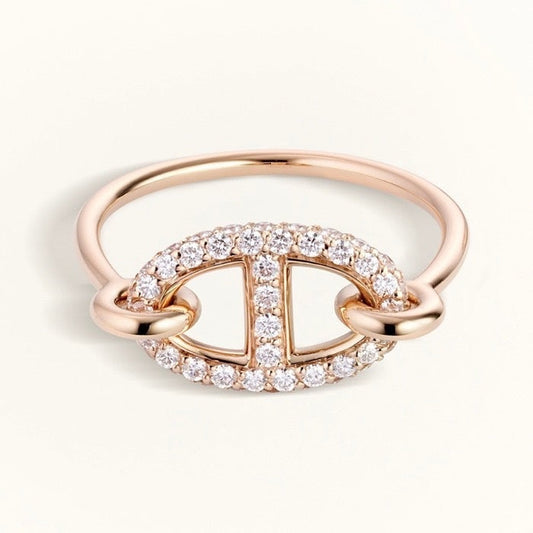 [Cadisa]RONDE SMALL DIAMOND RING