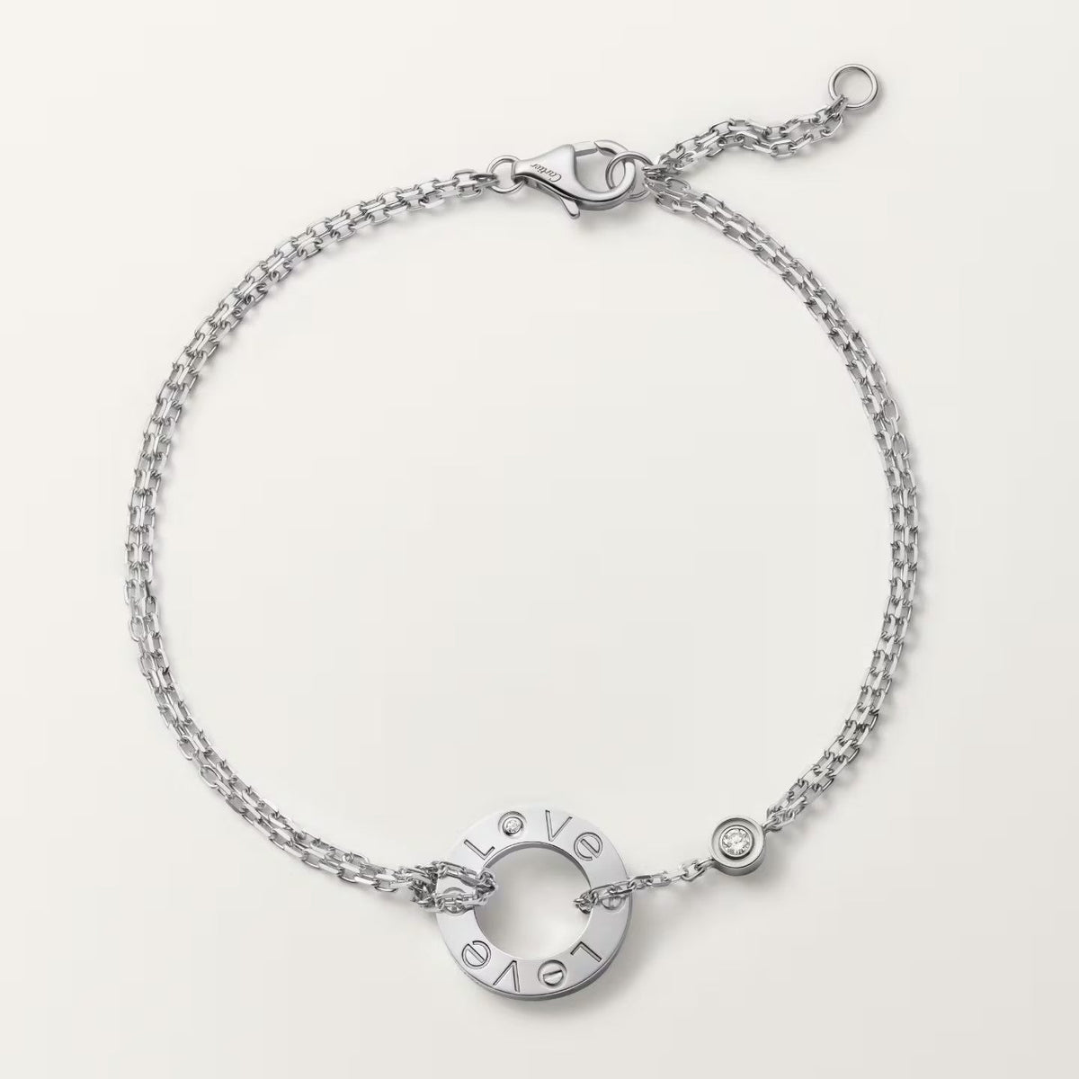 [Cadisa] LOVE BRACELET 2 DIAMOND
