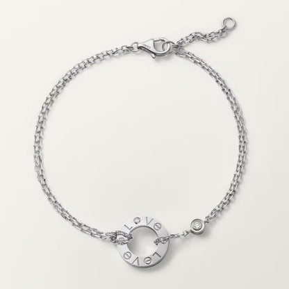 [Cadisa] LOVE BRACELET 2 DIAMOND