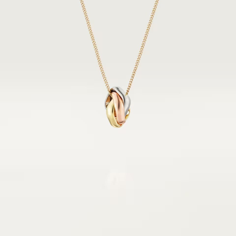 [Cadisa] TRINITY CUSHION NECKLACE COLLECTION