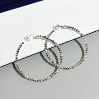 [Cadisa] SMOOTH BEAD STUD EARRINGS