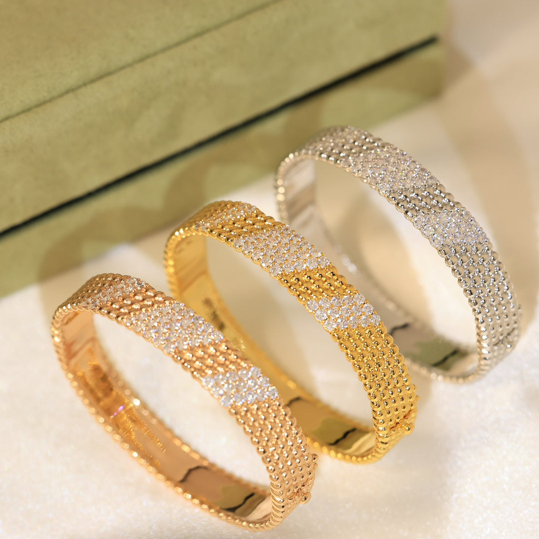 [Cadisa]  FIVE-ROW DIAMOND BRACELET