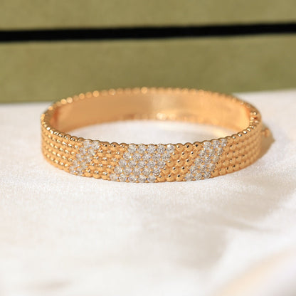 [Cadisa]  FIVE-ROW DIAMOND BRACELET