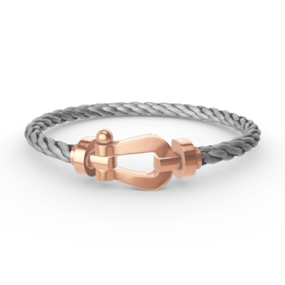 [Cadisa]FORCE LARGE HORSESHOE NO DIAMOND BRACELET ROSE GOLD