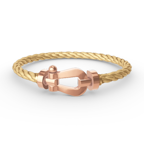[Cadisa]FORCE LARGE HORSESHOE NO DIAMOND BRACELET ROSE GOLD