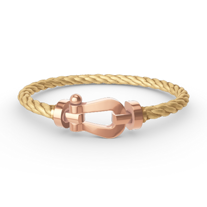[Cadisa]FORCE LARGE HORSESHOE NO DIAMOND BRACELET ROSE GOLD