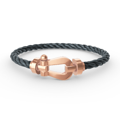 [Cadisa]FORCE LARGE HORSESHOE NO DIAMOND BRACELET ROSE GOLD