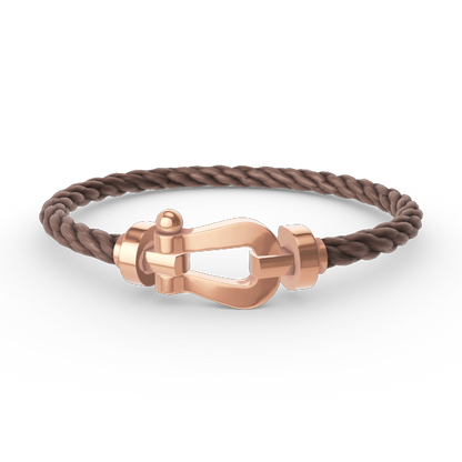 [Cadisa]FORCE LARGE HORSESHOE NO DIAMOND BRACELET ROSE GOLD