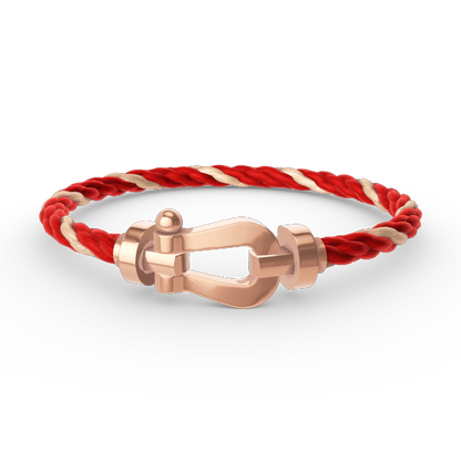 [Cadisa]FORCE LARGE HORSESHOE NO DIAMOND BRACELET ROSE GOLD