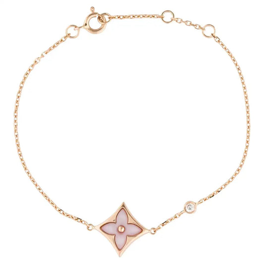 [Cadisa]STAR 1 DIAMOND PINK GOLD BRACELET