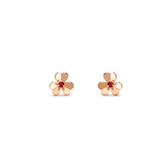 [Cadisa]FRIVOLE  FLOWER PINK EARRINGS
