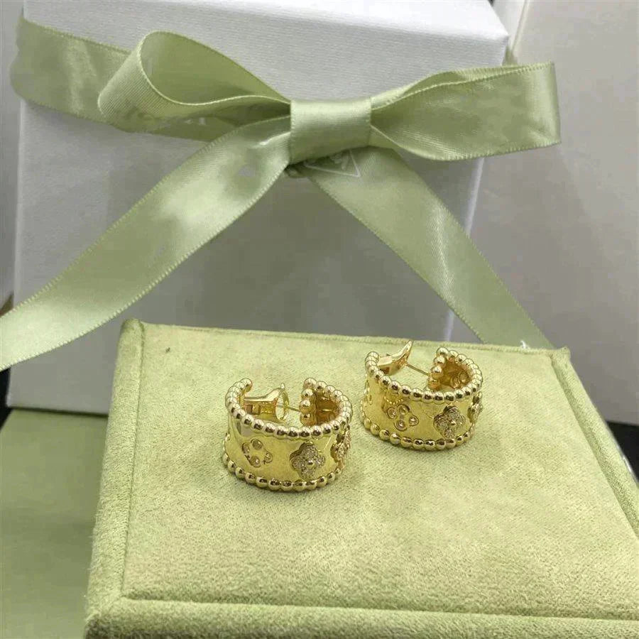 [Cadisa]PERLEE DIAMOND EARRINGS