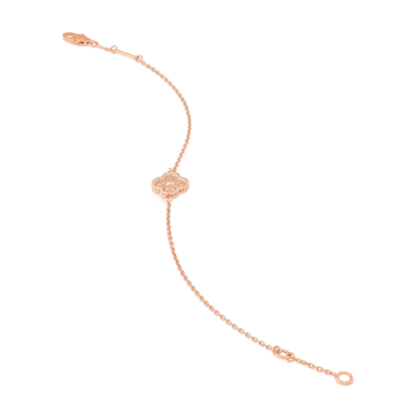 [Cadisa]CLOVER SINGLE FLOWER BRACELET