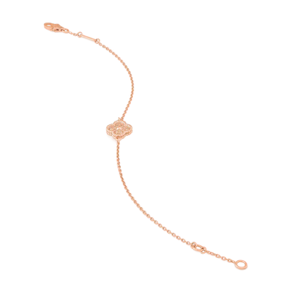 [Cadisa]CLOVER SINGLE FLOWER BRACELET