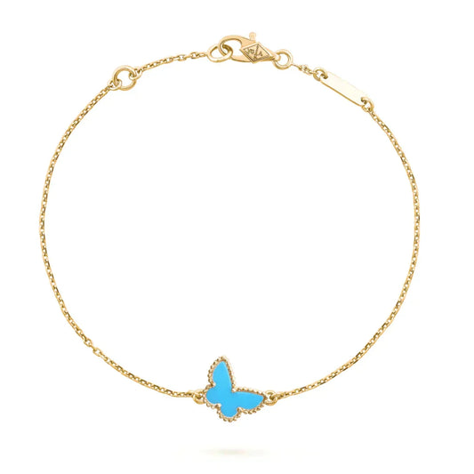 [Cadisa]BUTTERFLY TURQUOISE BUTTERFLY BRACELET