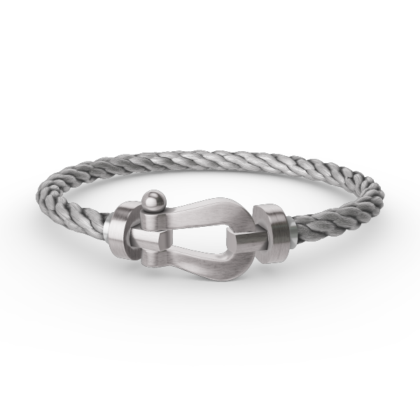 [Cadisa]FORCE LARGE HORSESHOE NO DIAMOND BRACELET SILVER
