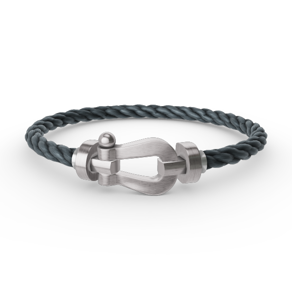 [Cadisa]FORCE LARGE HORSESHOE NO DIAMOND BRACELET SILVER