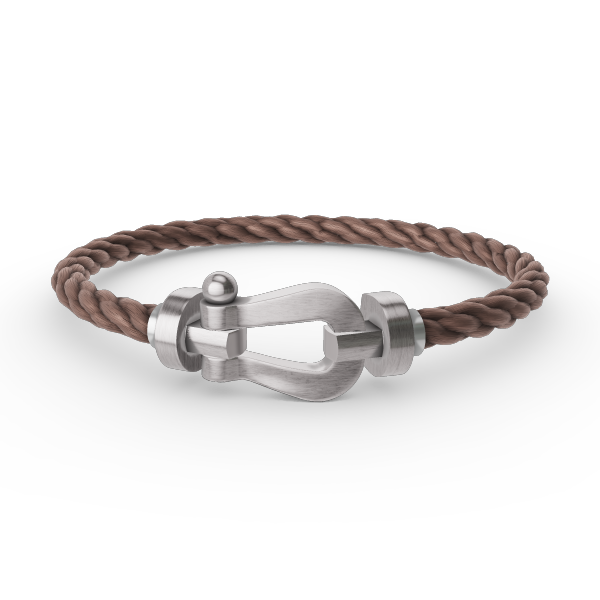 [Cadisa]FORCE LARGE HORSESHOE NO DIAMOND BRACELET SILVER