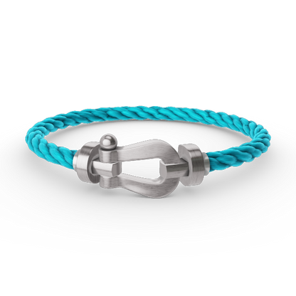 [Cadisa]FORCE LARGE HORSESHOE NO DIAMOND BRACELET SILVER
