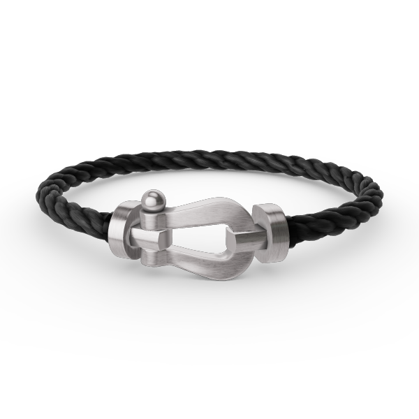 [Cadisa]FORCE LARGE HORSESHOE NO DIAMOND BRACELET SILVER