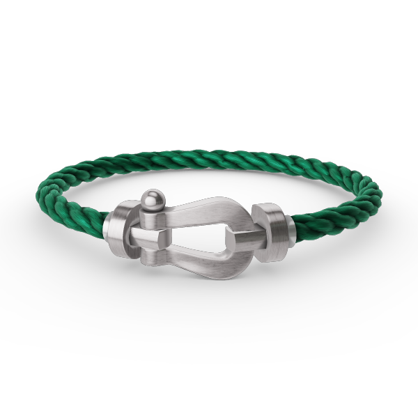 [Cadisa]FORCE LARGE HORSESHOE NO DIAMOND BRACELET SILVER